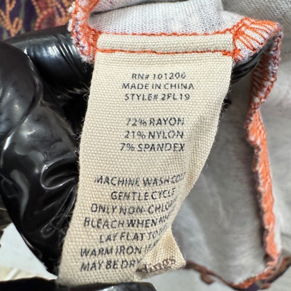 Soft Surroundings Alcott Floral Women's Maxi Dress 3/4 Sleeve Sz L Boho Western - Picture 10 of 12